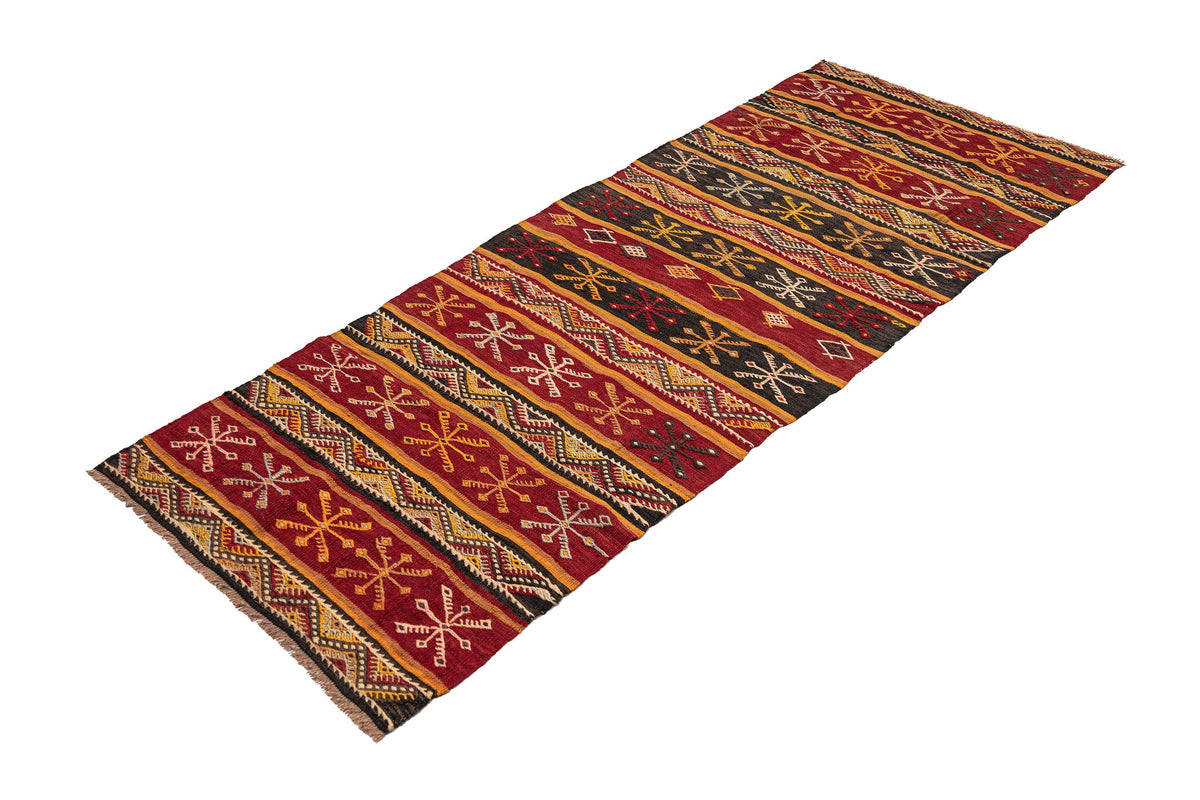 (2'7'' x 6'7'') Oriental Authentic Kilim Runner Rug