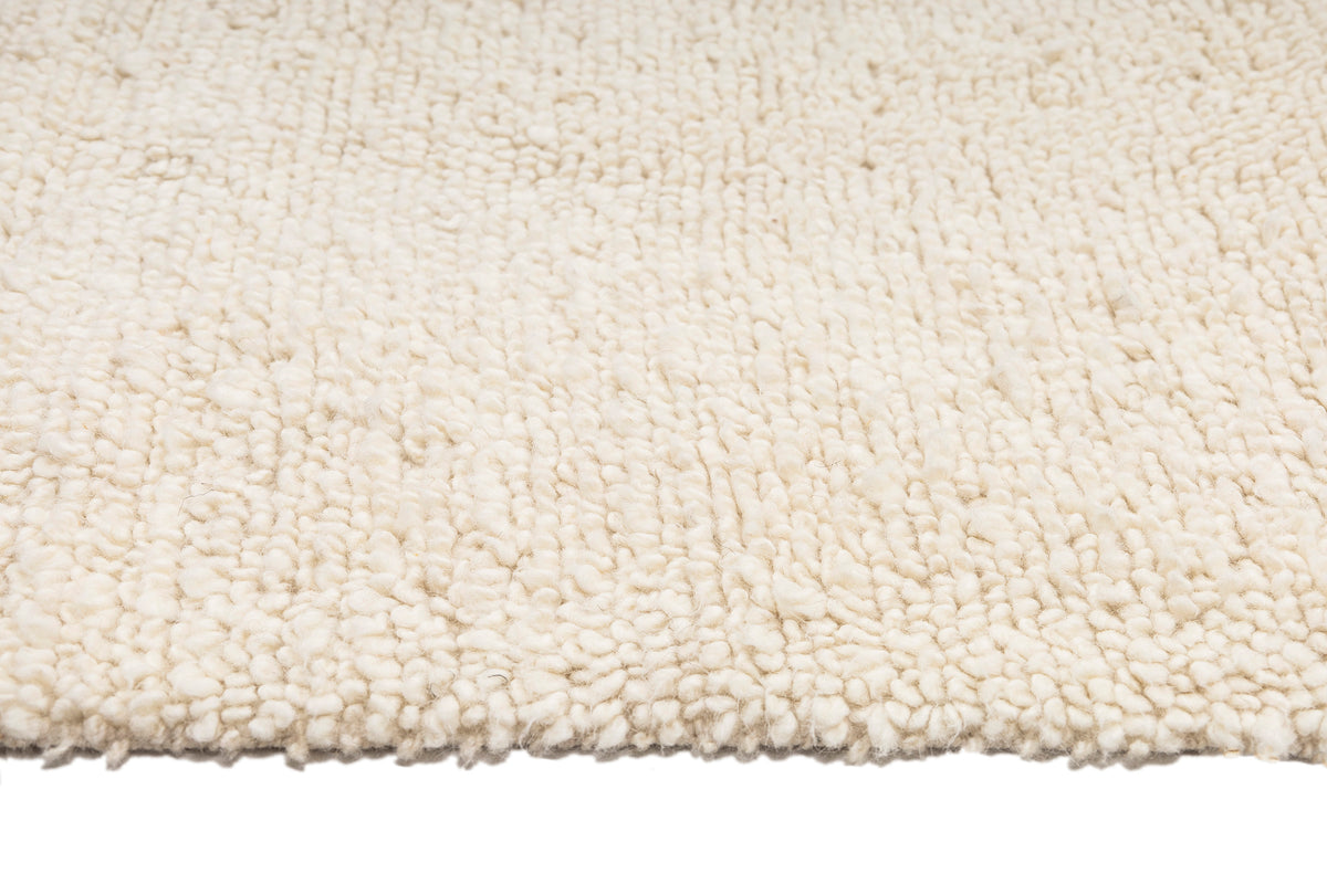 Handmade Organic Neutral Turkish Wool Rug