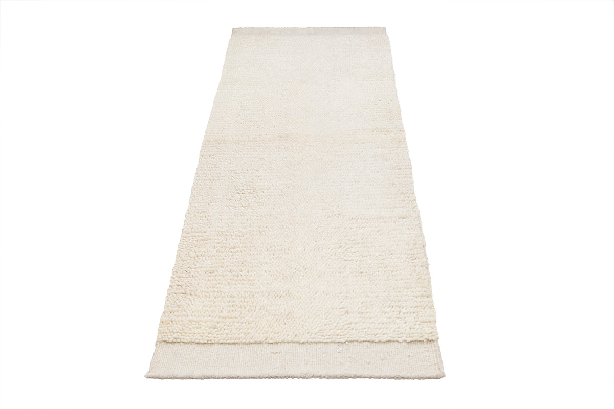 Handwoven Neutral Turkish Wool Rug