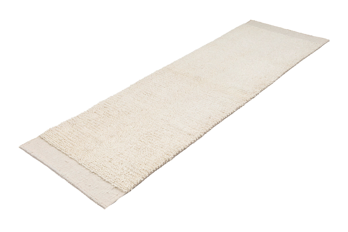 Handwoven Neutral Turkish Wool Rug