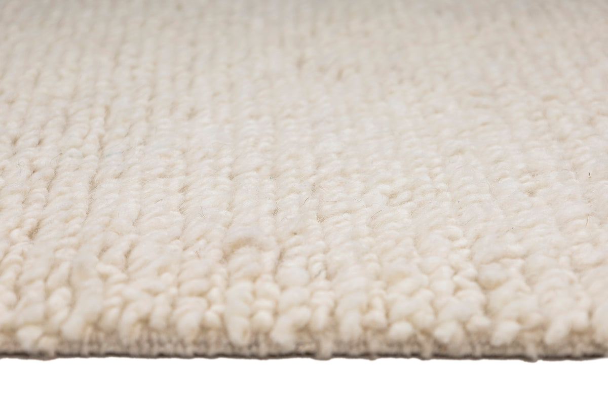 Handwoven Neutral Turkish Wool Rug