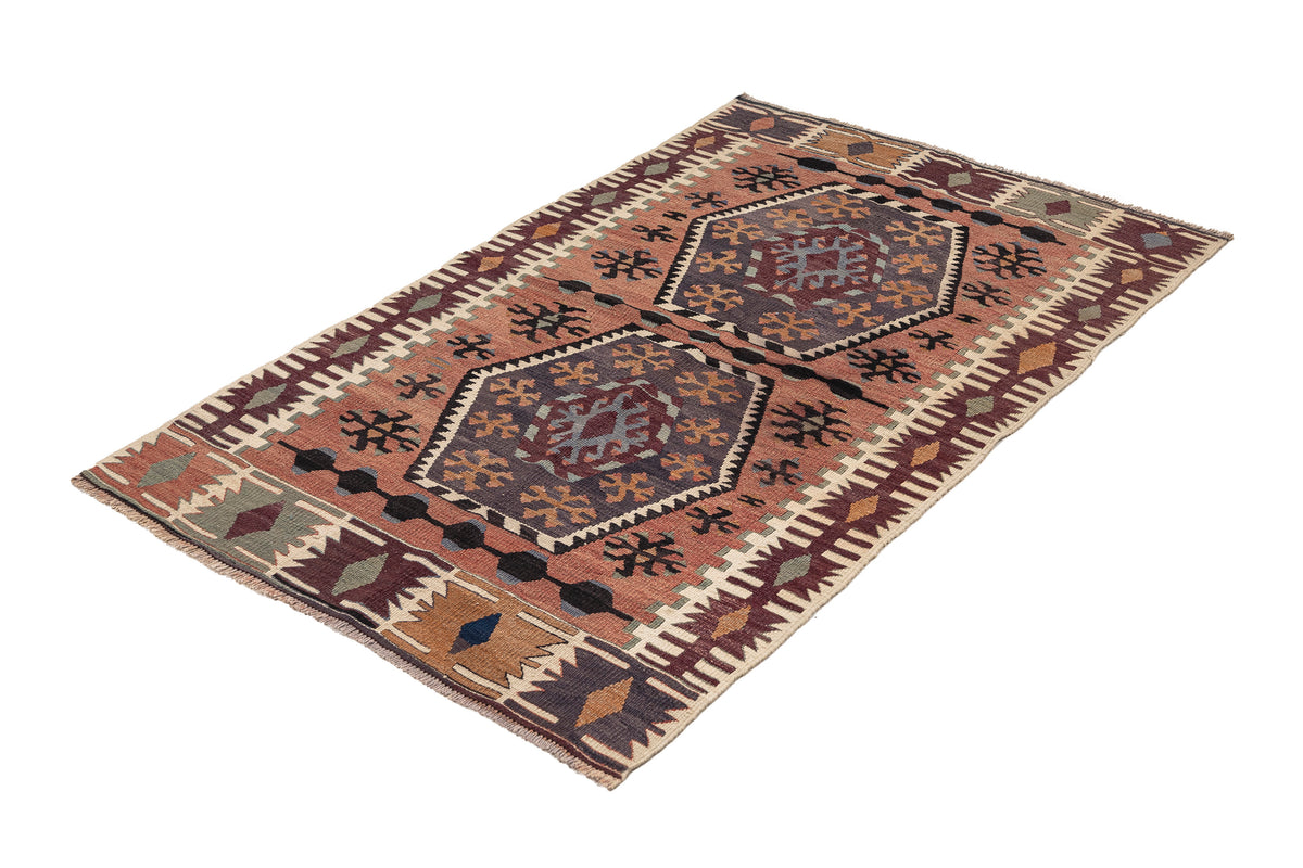 Handmade Oriental Kilim Small Rug