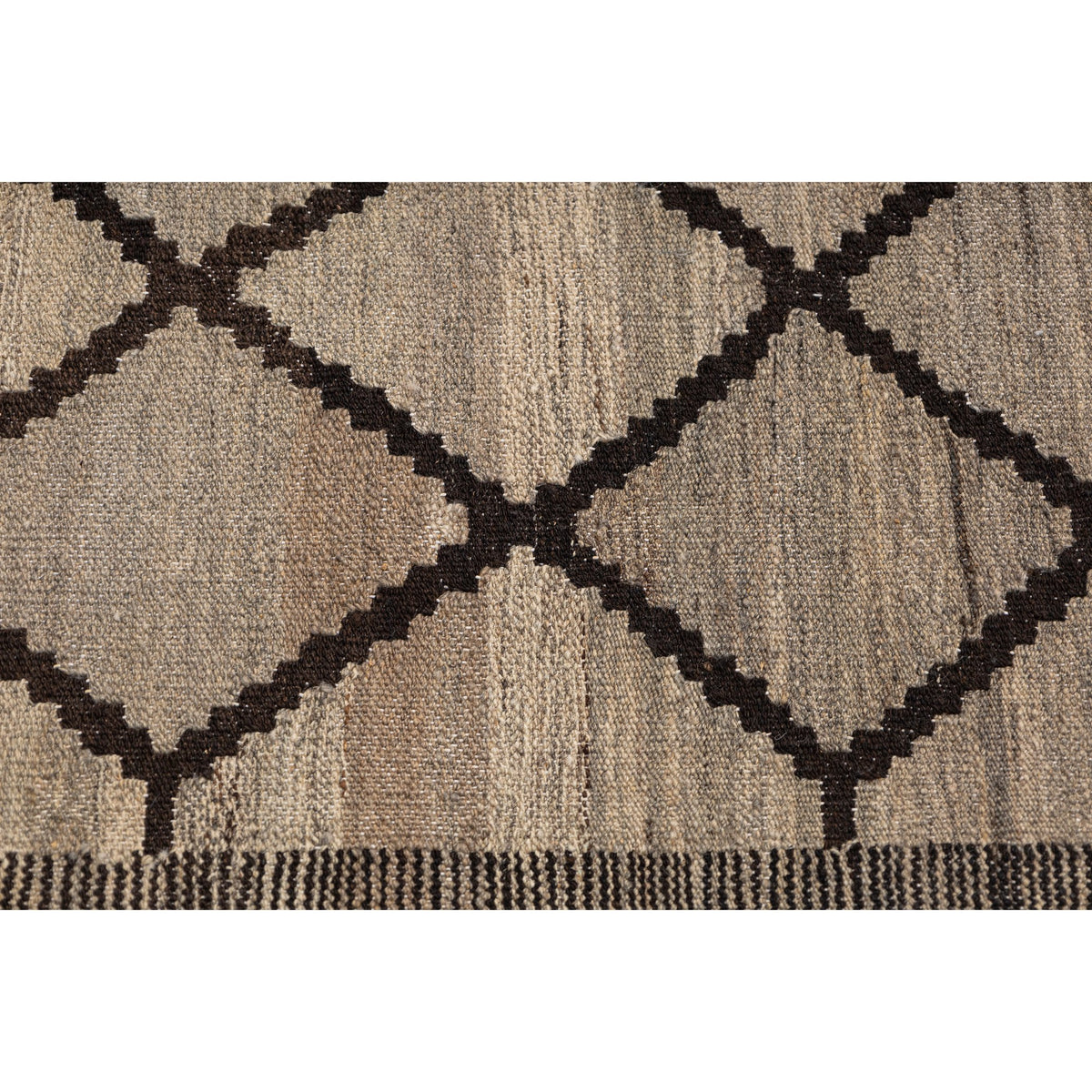 - (5'3'' x 6'8'') New Turkish Modern Design Kilim Rug