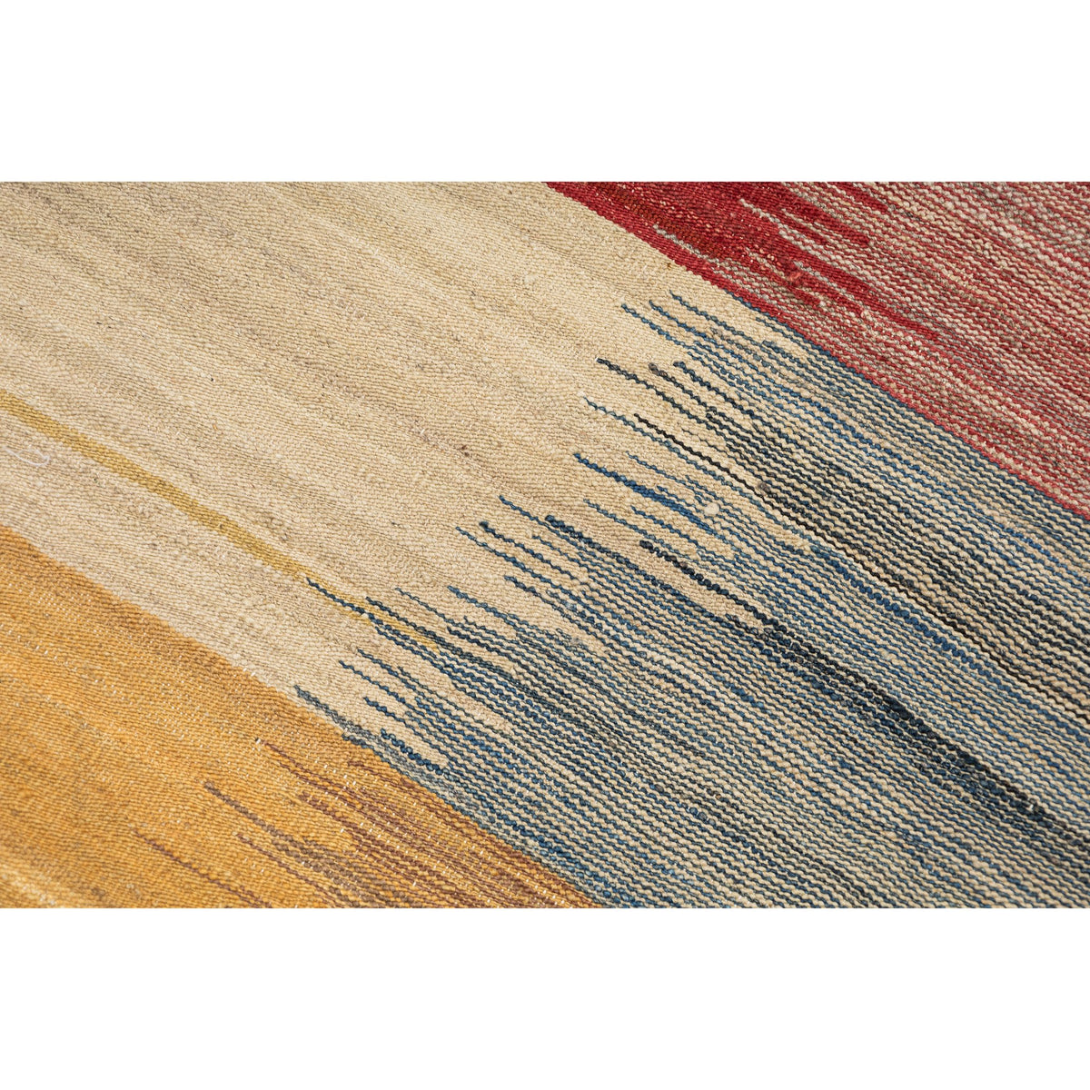 - (5'10'' x 8'2'') New Turkish Modern Design Kilim Rug