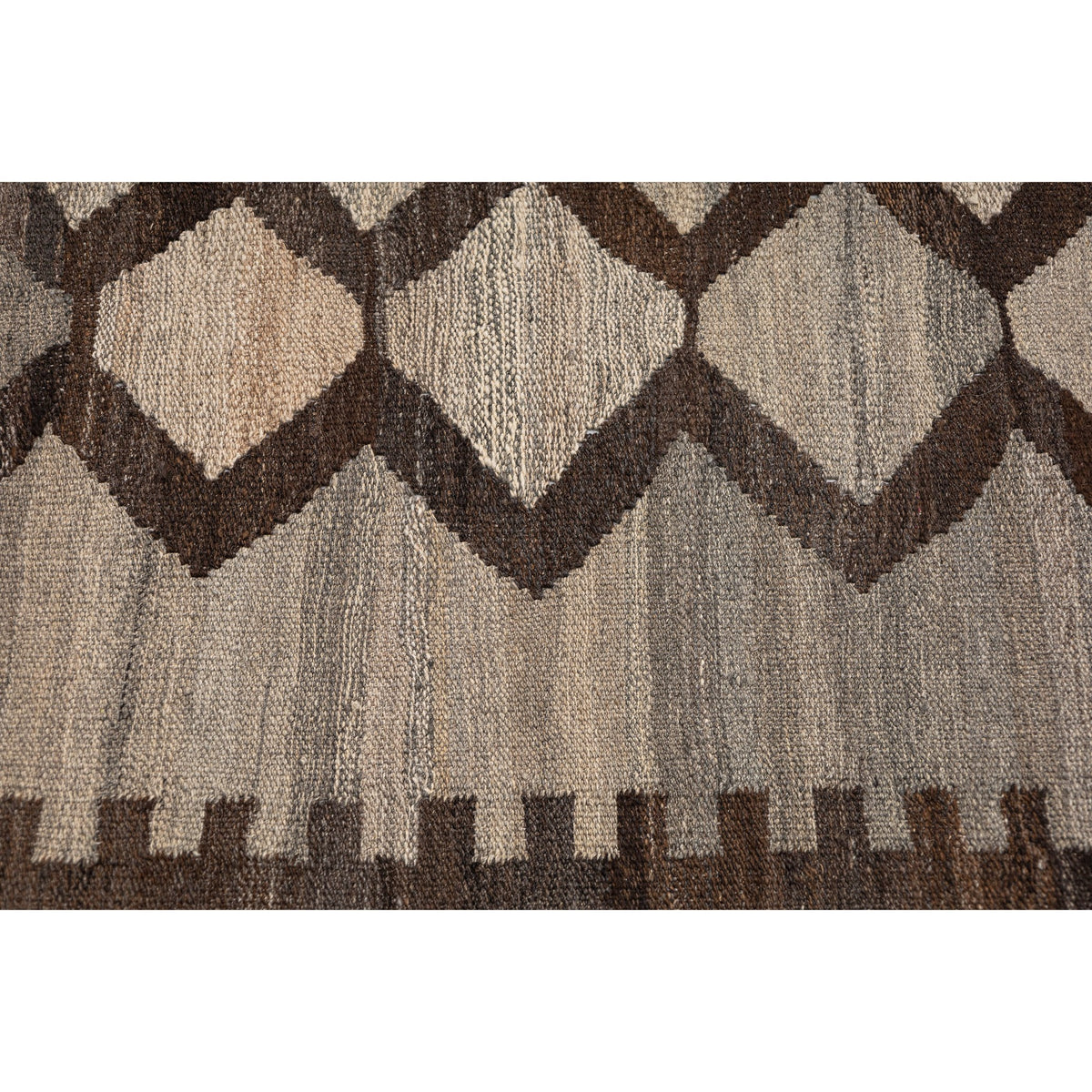 - (8'3'' x 10'1'') New Turkish Modern Design Kilim Rug