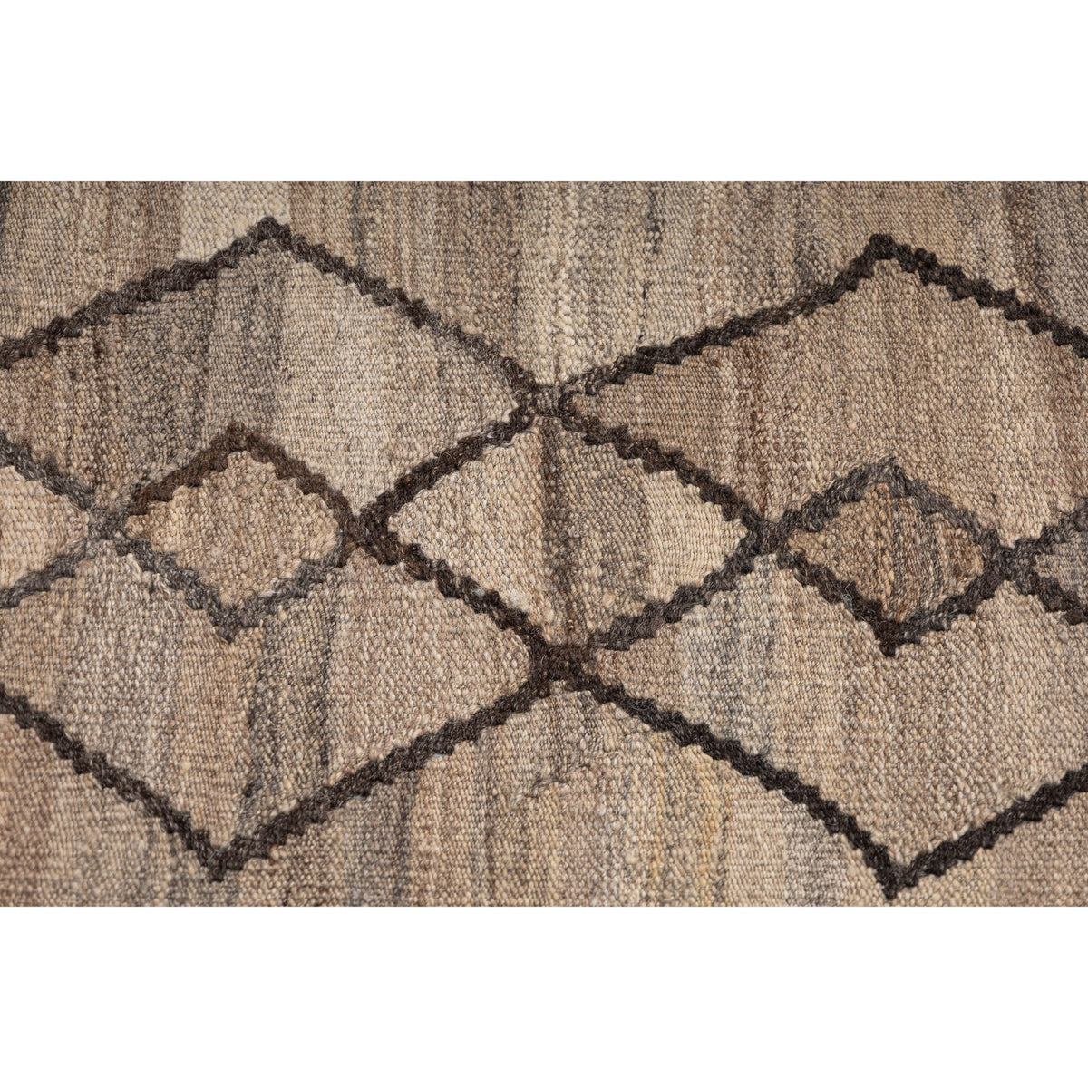 (5'8'' x 8'1'') New Moroccan Modern Design Beige Rug