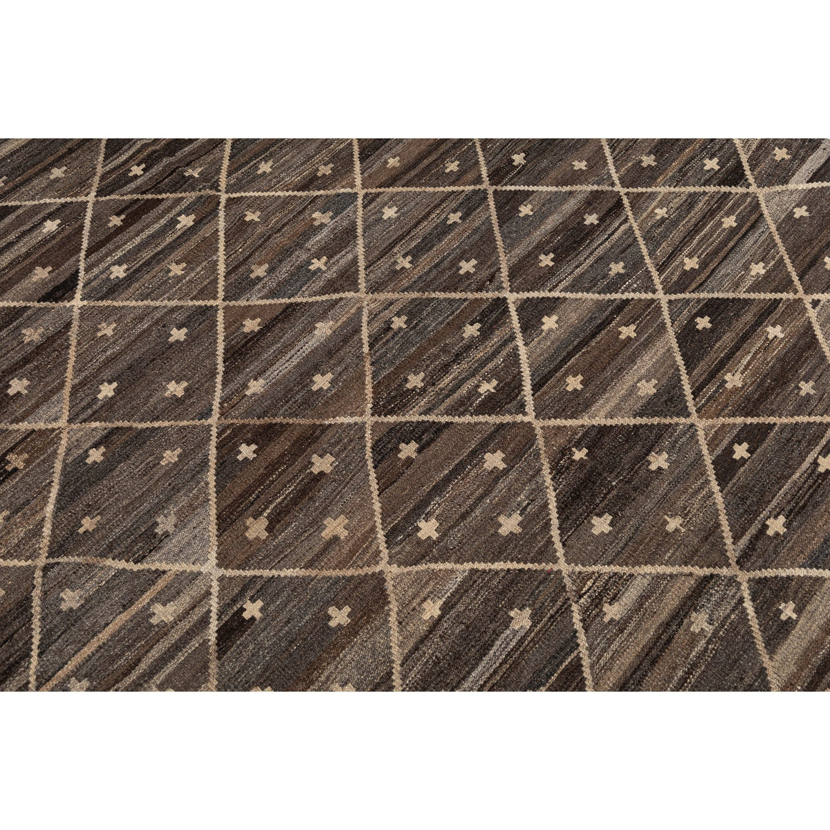 (5'11'' x 7'11'') Moroccan Modern Design Brown Rug