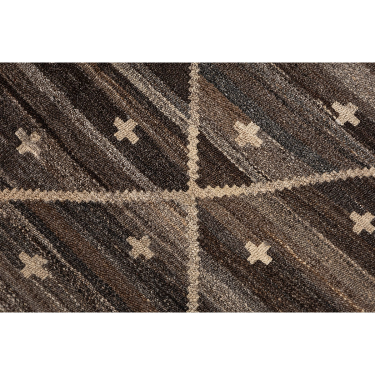 (5'11'' x 7'11'') Moroccan Modern Design Brown Rug