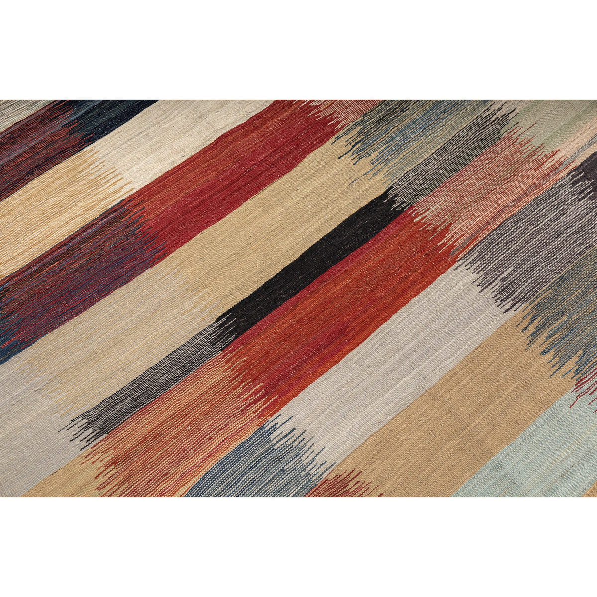 (5' x 6'8'') Colorful Modern Design Turkish Kilim Rug