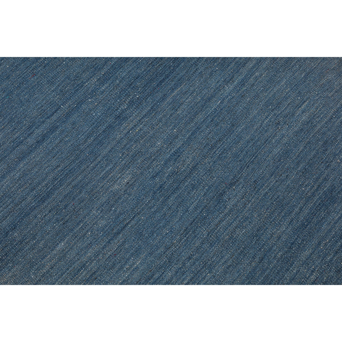 (3'11'' x 6'3'') Blue Modern Design Turkish Kilim Rug