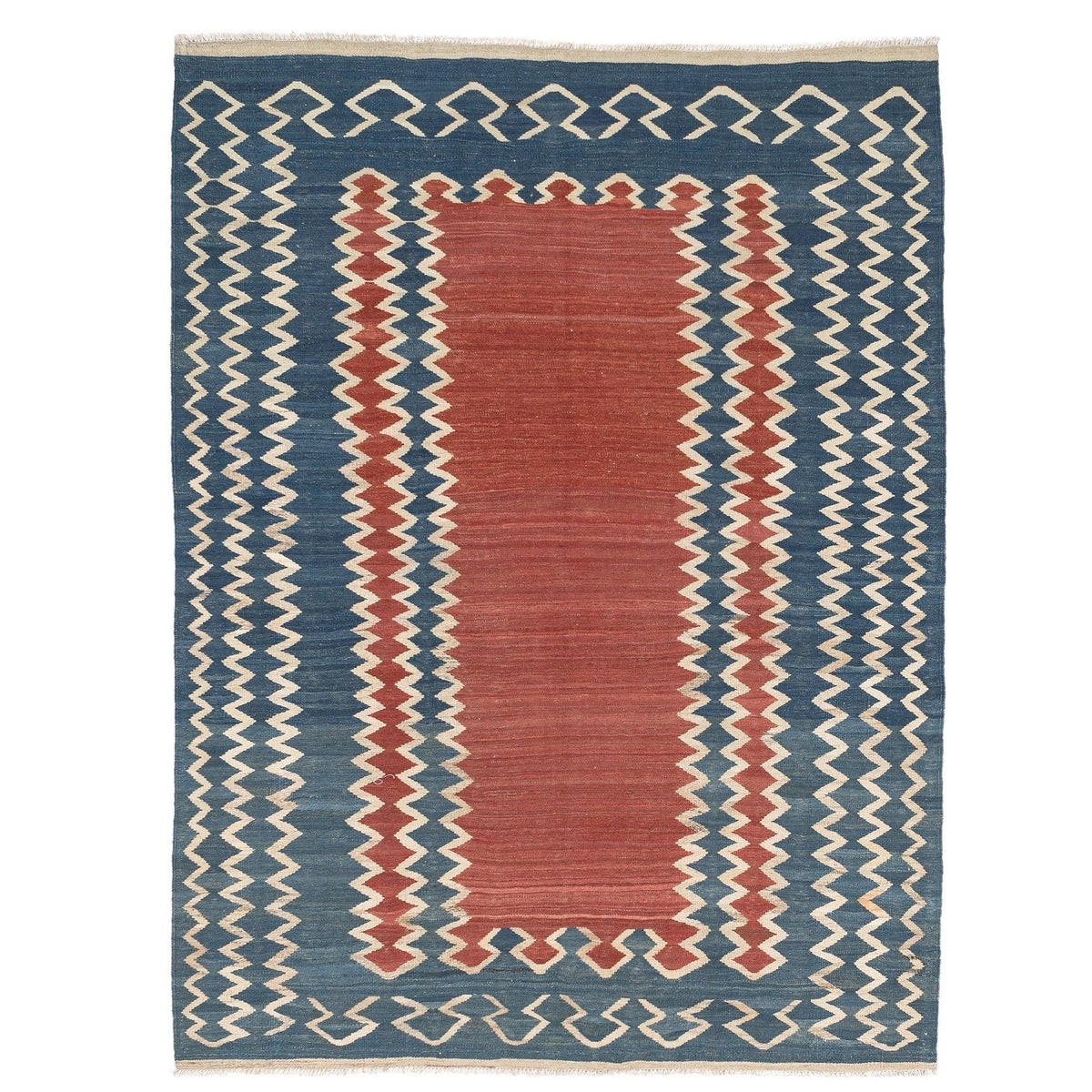 (5' x 6'7'') New Modern Scatter Turkish Kilim Rug