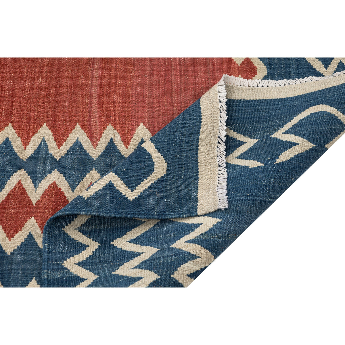 (5' x 6'7'') New Modern Scatter Turkish Kilim Rug