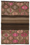 (3'9'' x 5'8'') Authentic Anatolian Kilim Rugs