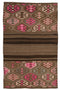 (3'9'' x 5'9'') Authentic Anatolian Kilim Rugs