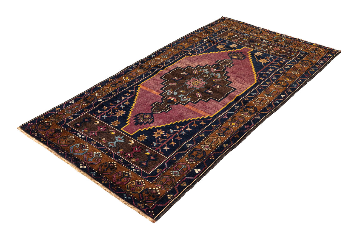 (3'6" x 6'3") Handmade Turkish Oriental Rug