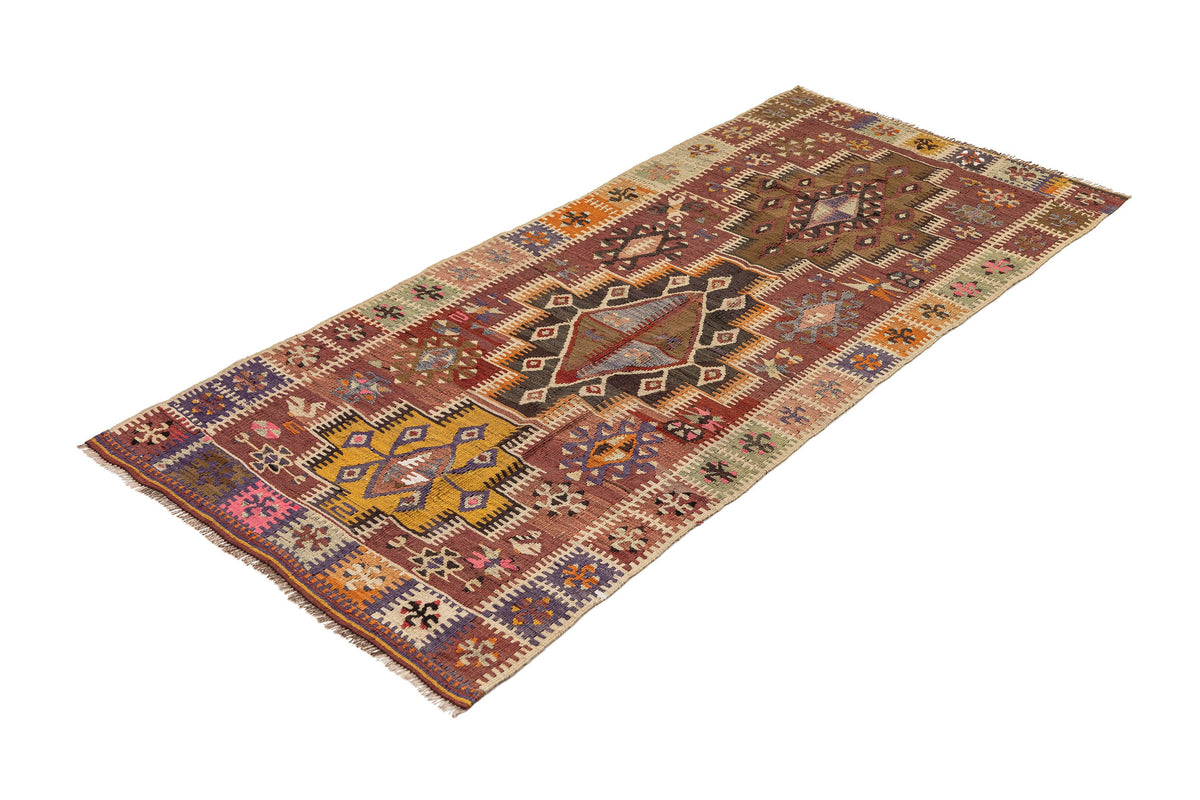 (2'6'' x 5'5'') Oriental Authentic Small Kilim Rug