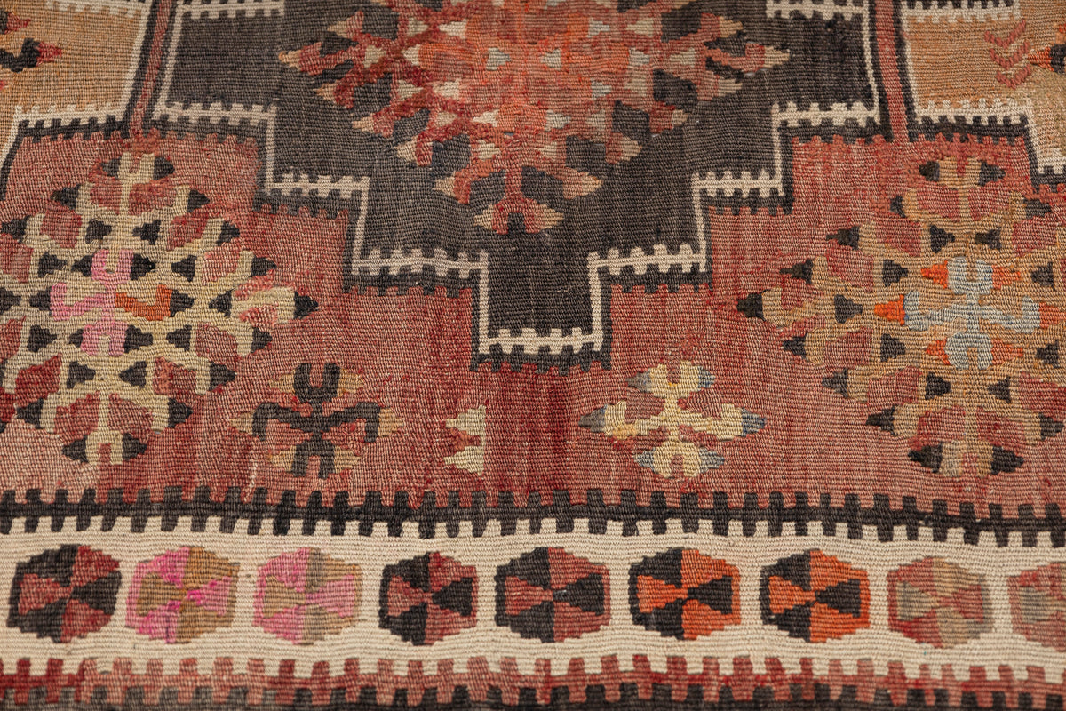 Handmade Oriental Turkish Kilim Small Rug