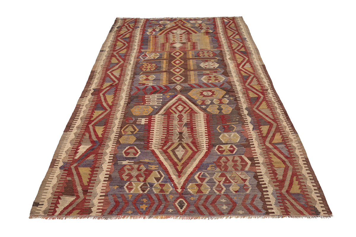 Handmade Oriental Turkish Kilim Rug