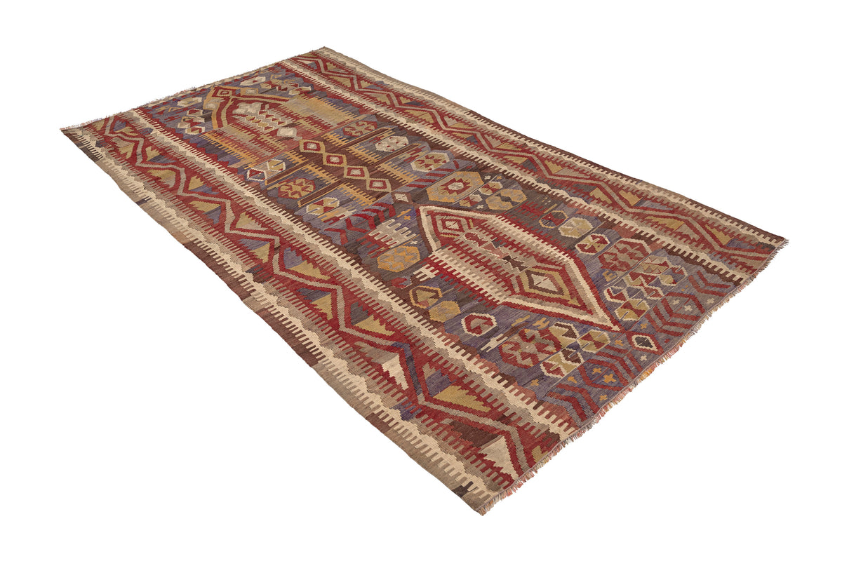 Handmade Oriental Turkish Kilim Rug