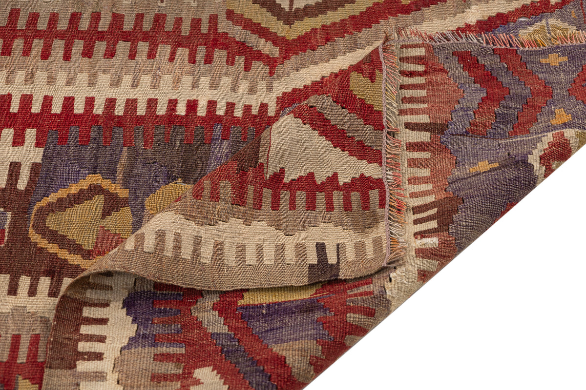 Handmade Oriental Turkish Kilim Rug