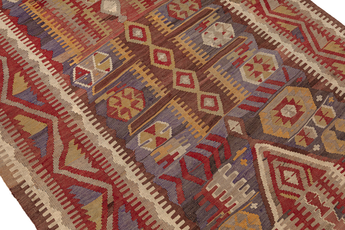 Handmade Oriental Turkish Kilim Rug