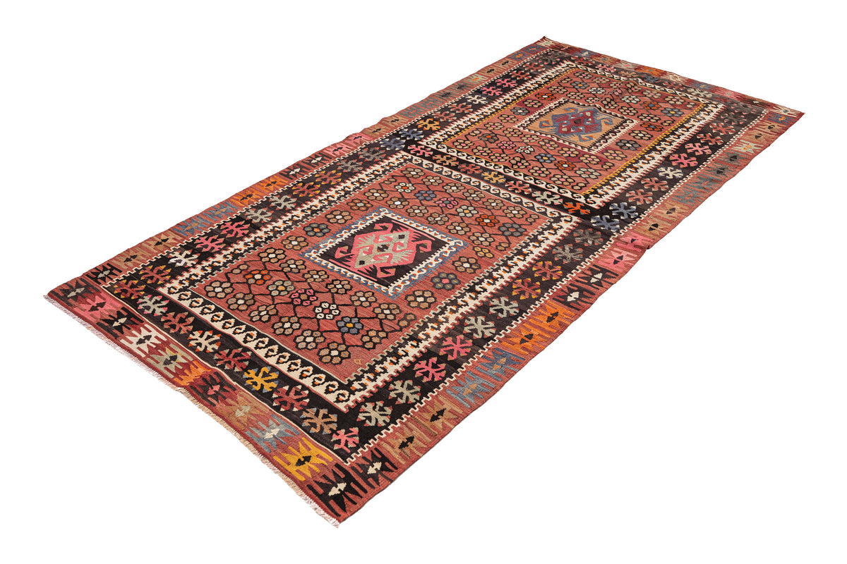 Handmade Oriental Turkish Kilim Rug