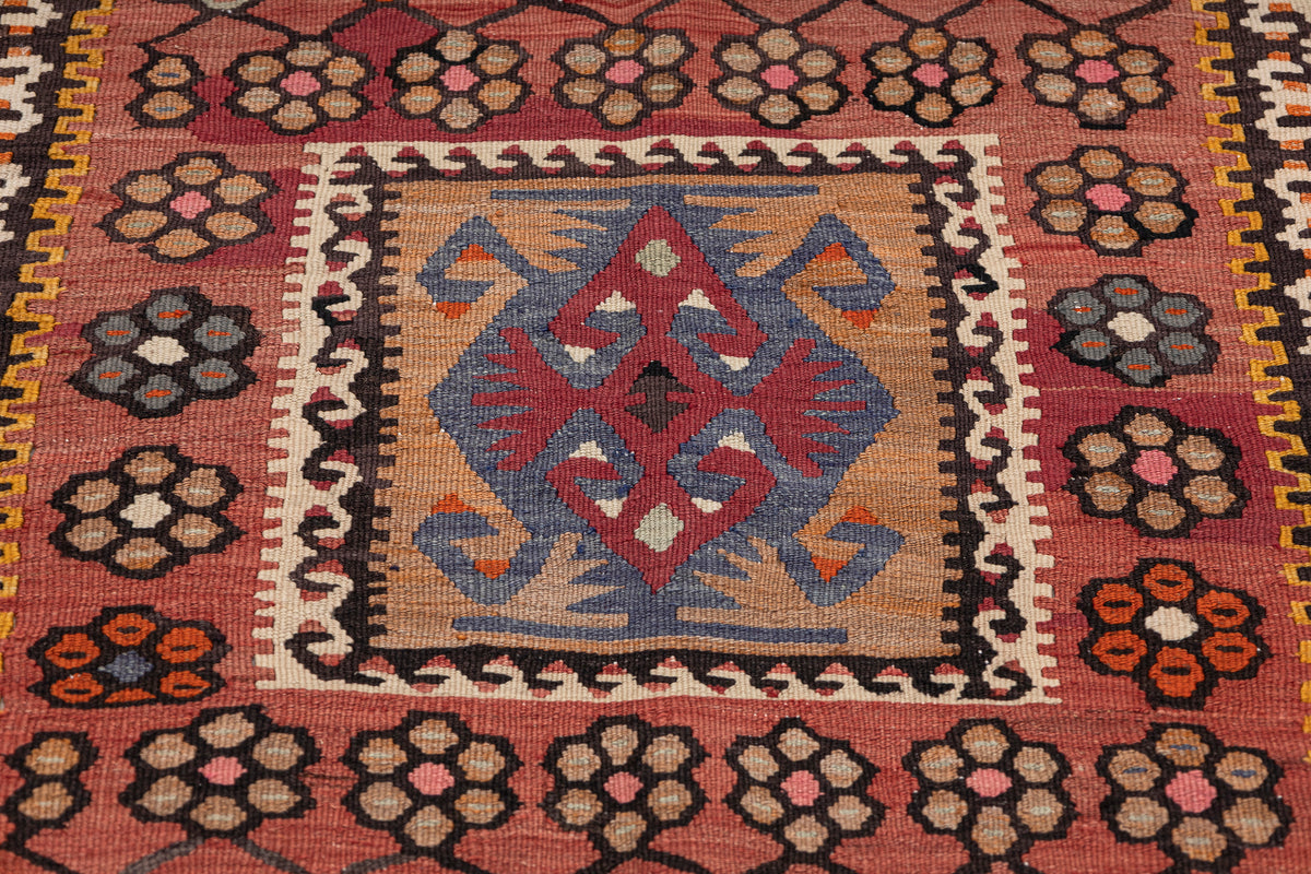 Handmade Oriental Turkish Kilim Rug