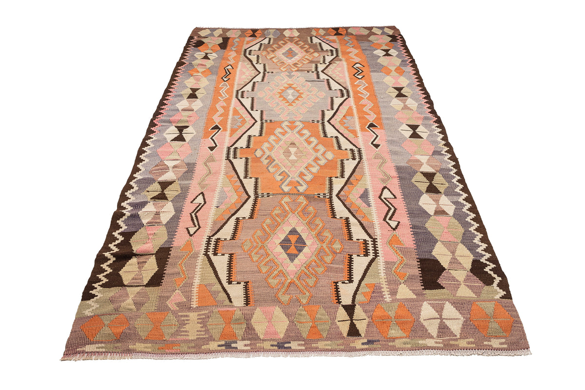 Handmade Oriental Turkish Kilim Rug