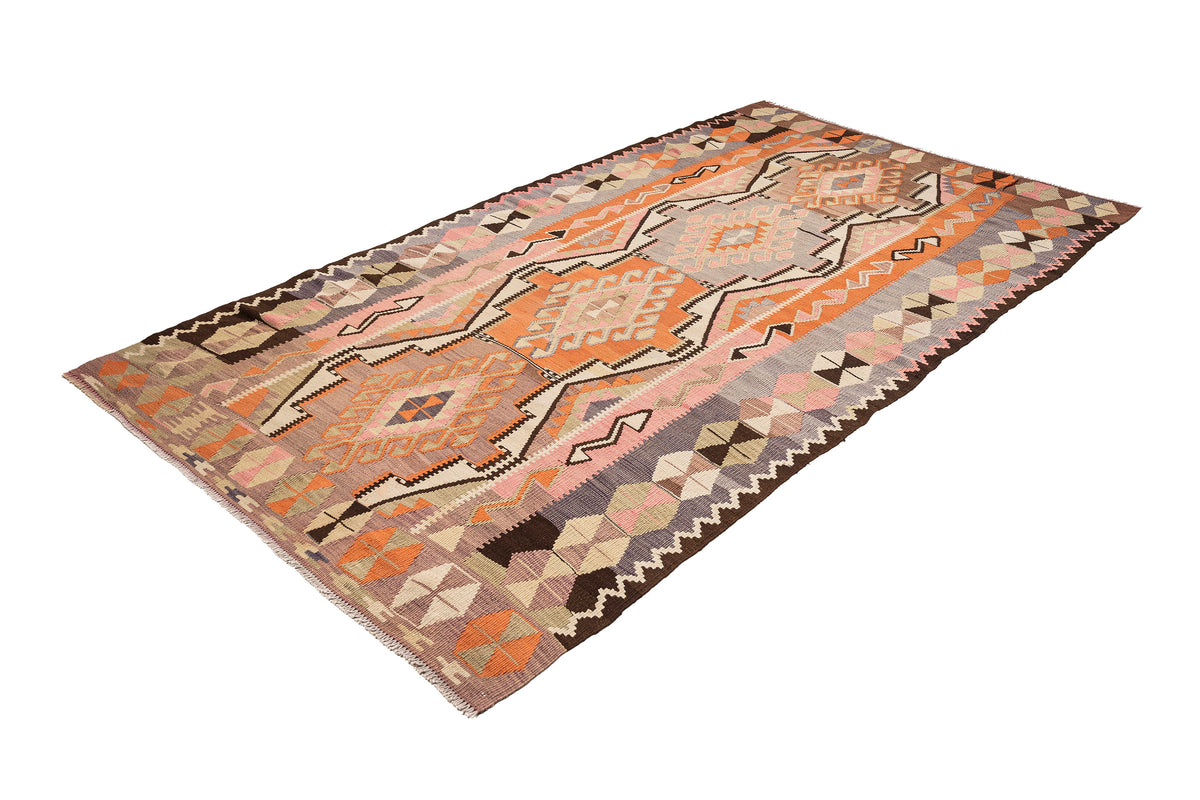 Handmade Oriental Turkish Kilim Rug