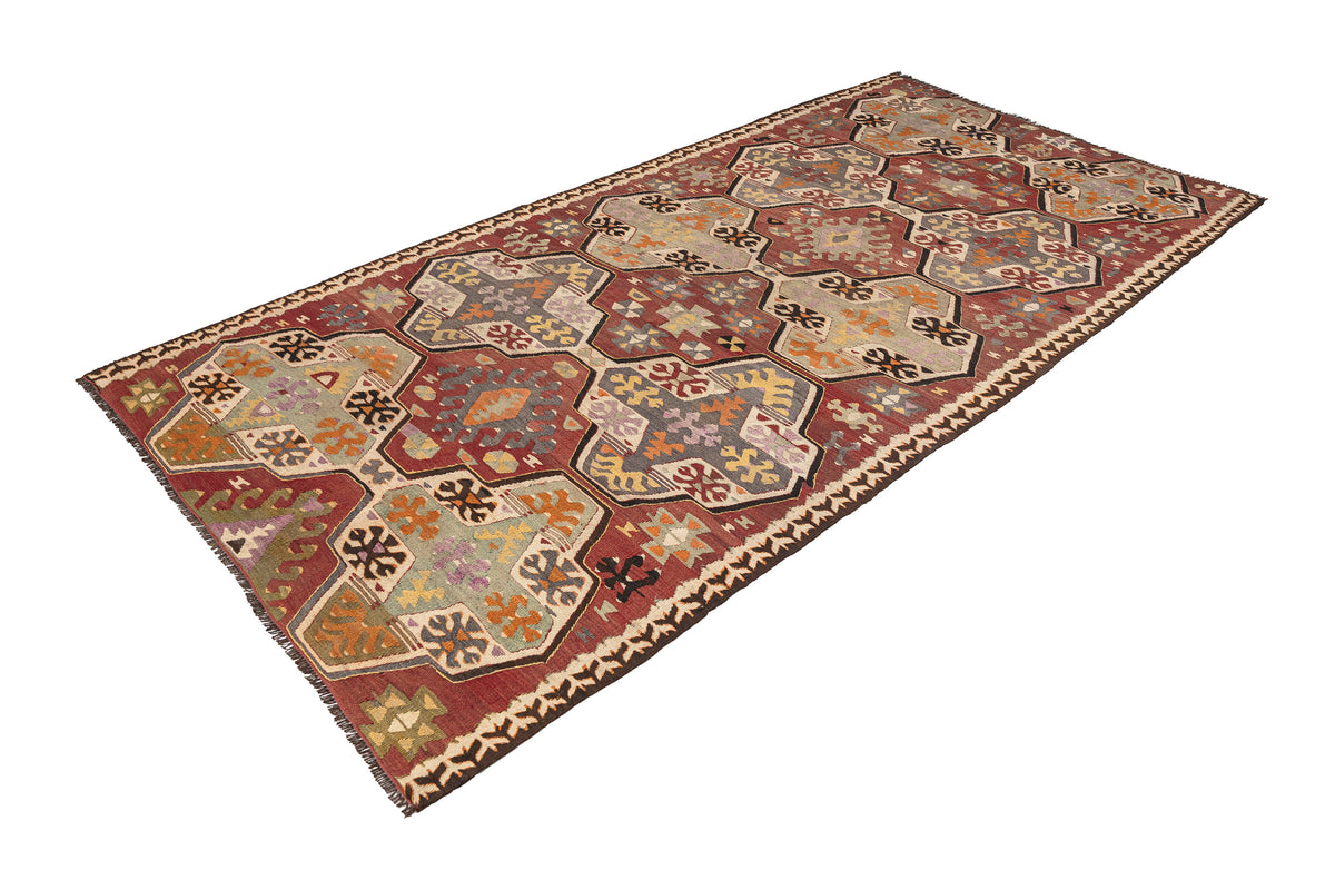 Handmade Oriental Turkish Kilim Rug