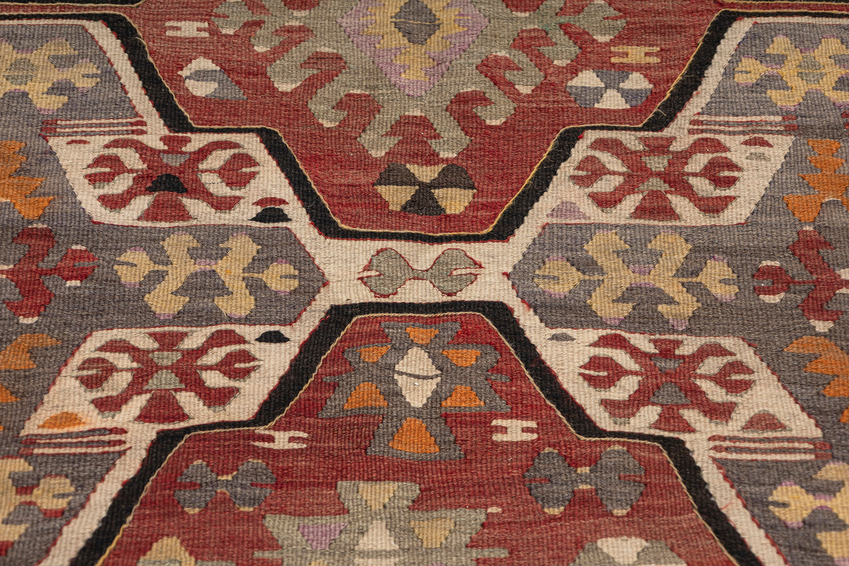 Handmade Oriental Turkish Kilim Rug