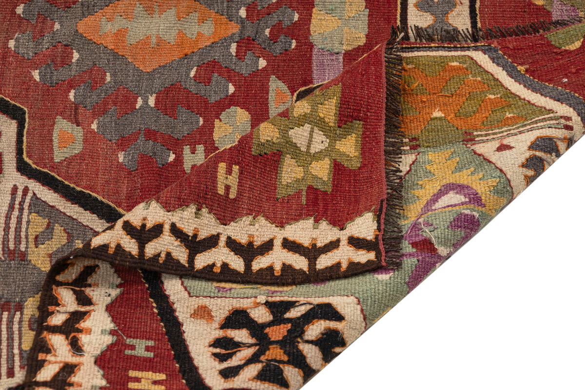 Handmade Oriental Turkish Kilim Rug