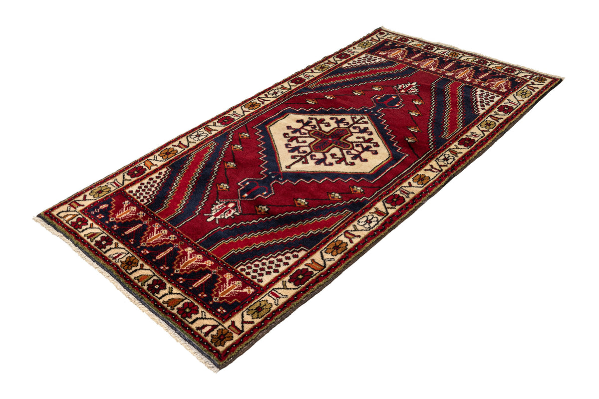 (3'3" x 6'3") Handmade Turkish Oriental Rug