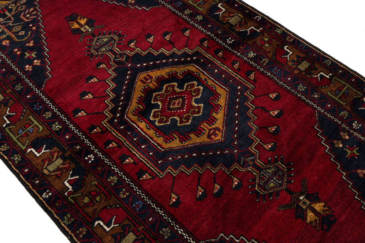 (4' x 8'2") Handmade Turkish Oriental Rug