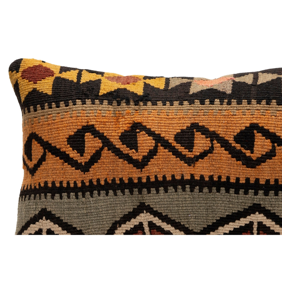 Decorative Oriental Kilim Pillow Cover 12" x 20"