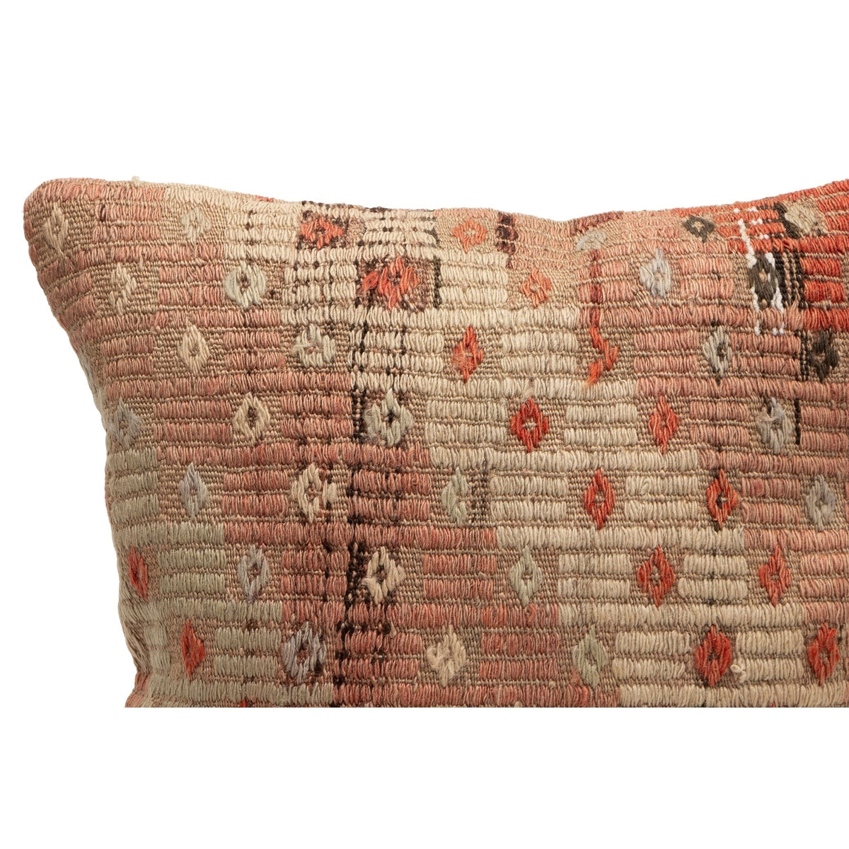 Handmade Kilim Throw Pillow Cover 16" x 16"