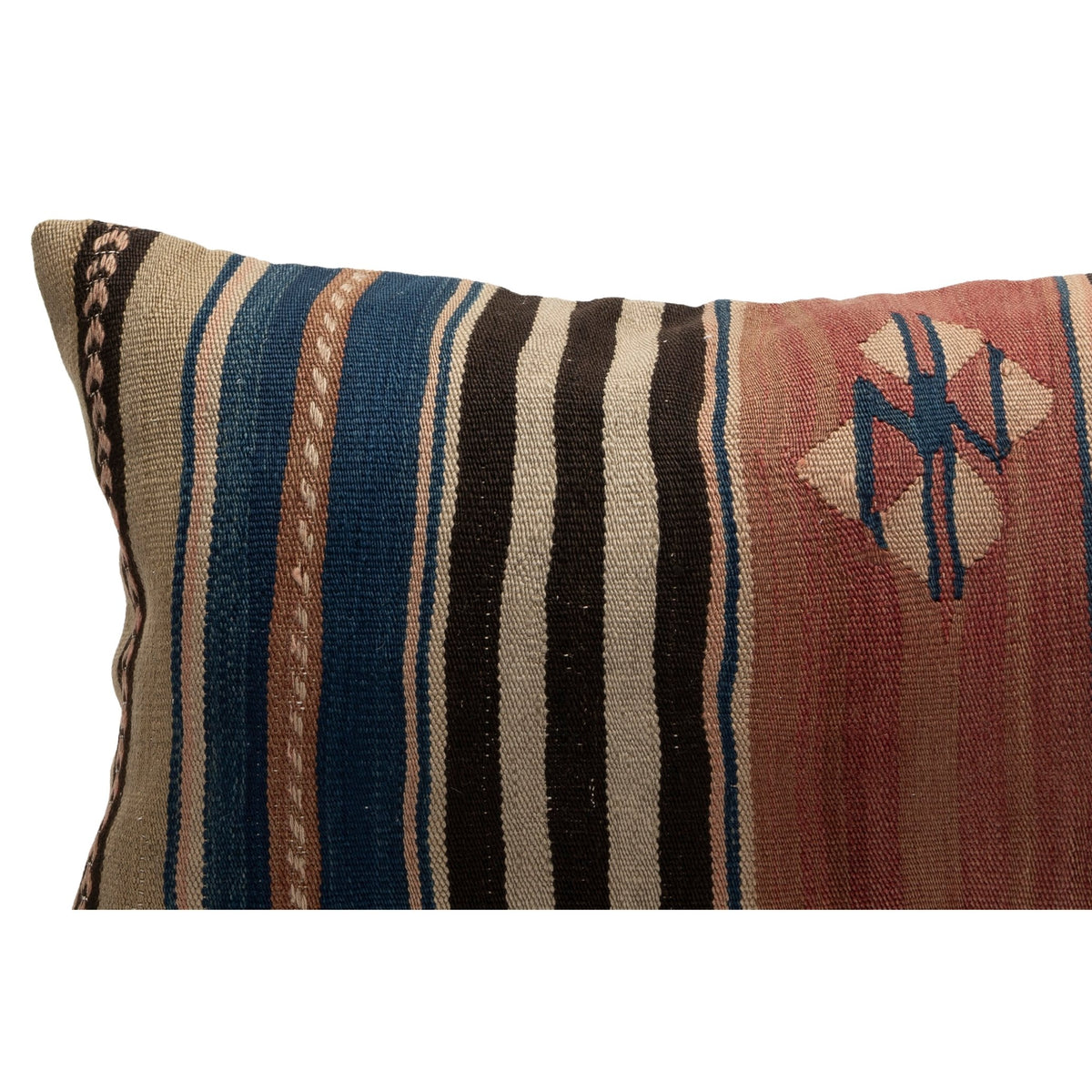 Vintage Turkish Kilim Pillow Cover