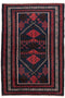 Decorative rug with geometric pattern 