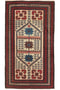 Decorative rug with geometric pattern 