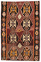 Decorative rug with geometric pattern