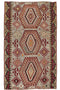Decorative rug with geometric pattern 
