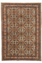 6'6" x 9'4" Vintage Turkish Handwoven Area Rug