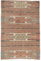Woven textile with geometric pattern 