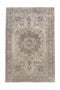 6'9" x 10'1" Vintage Neutral Turkish Large Area Rug