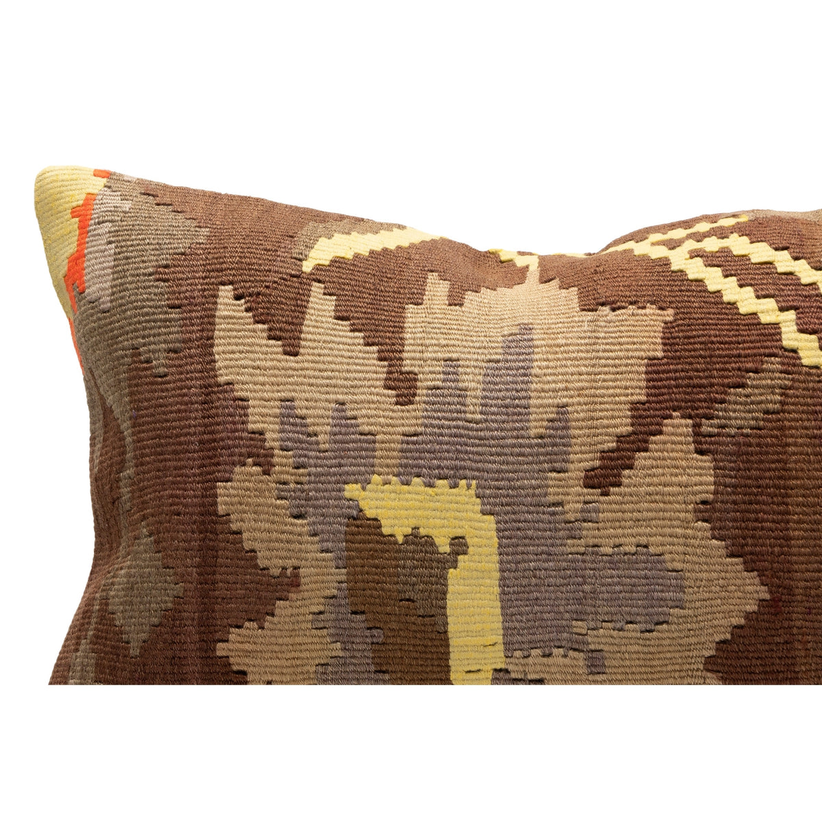 Oriental Neutral Kilim Throw Pillow Covers 16" x 24"