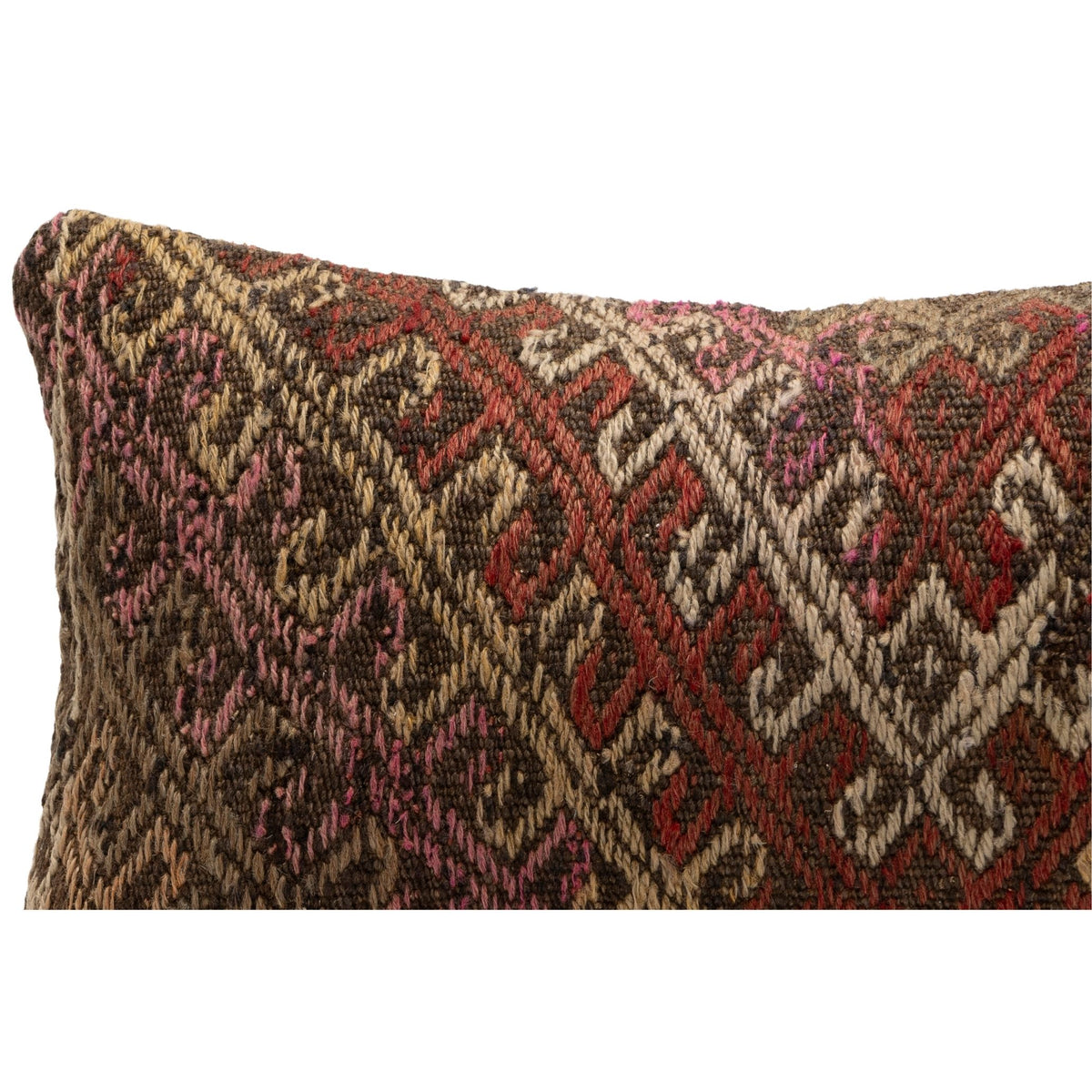 Vintage Neutral Kilim Cushion Cover 12" x 20"