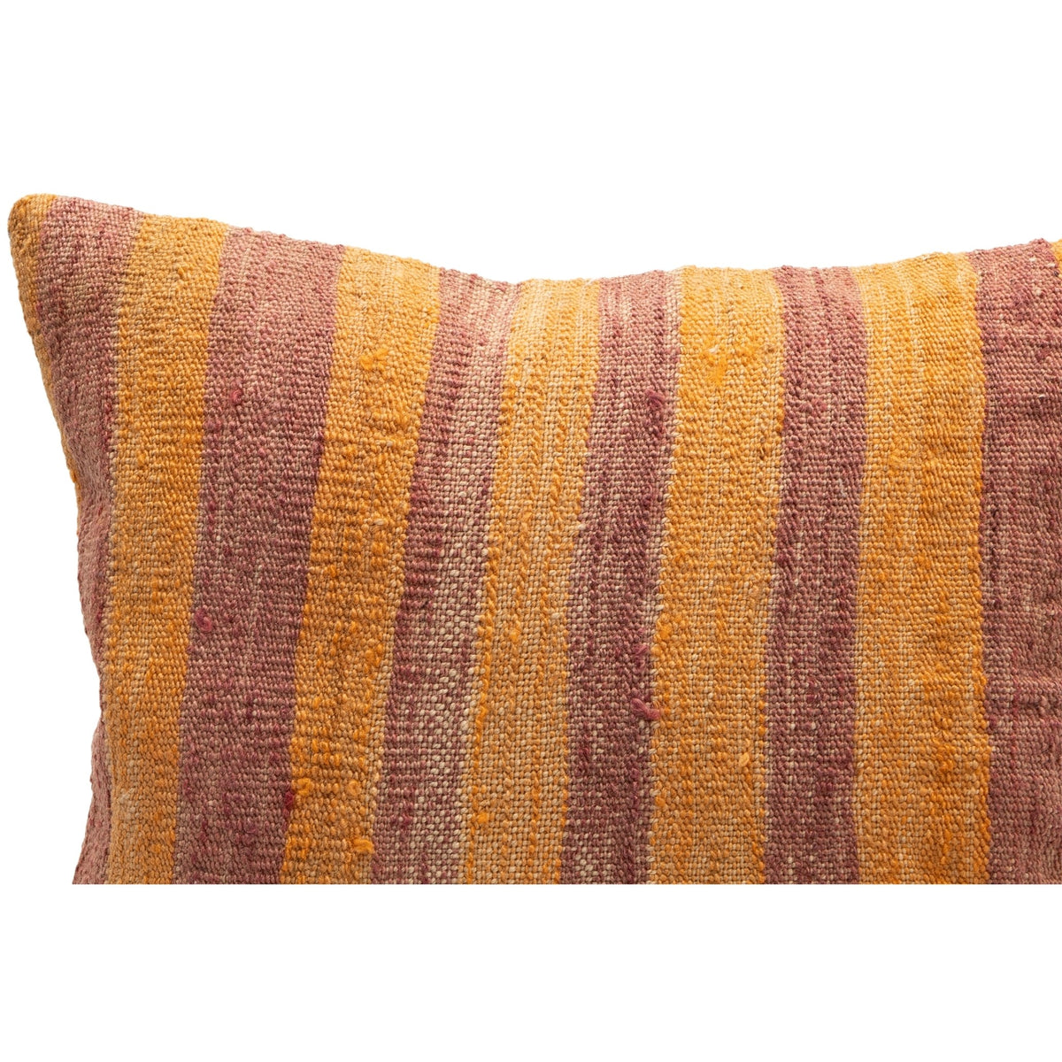 Vintage Striped Kilim Pillow Cover 16" x 16"