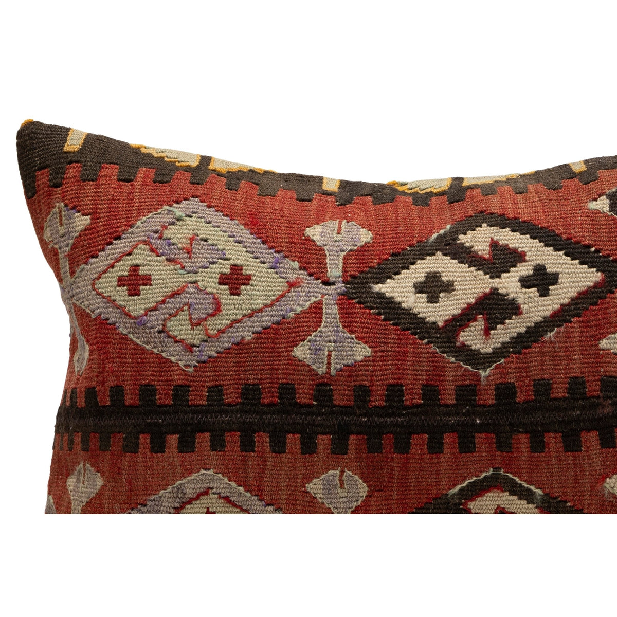 Vintage Turkish Kilim Pillow Cover