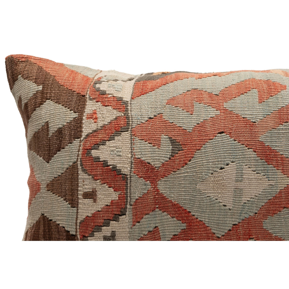 Handwoven Ethnic Kilim Pillow Cover 16" x 24"