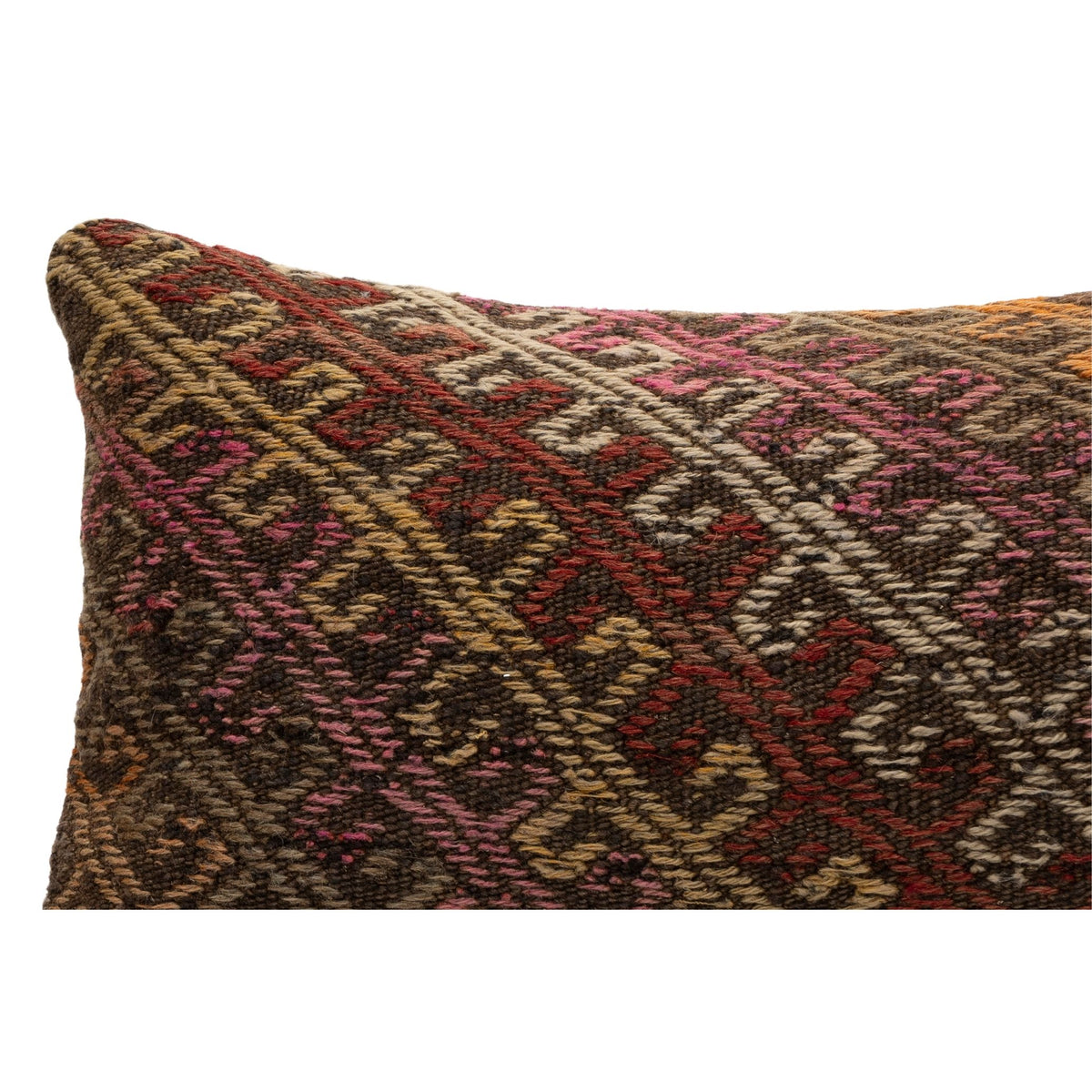 Vintage Neutral Kilim Cushion Cover 12" x 20"